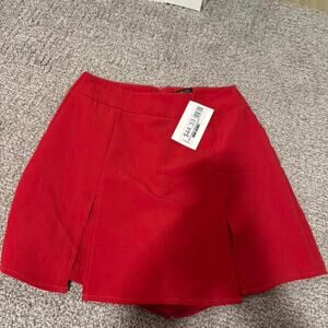 Brand new red skirt